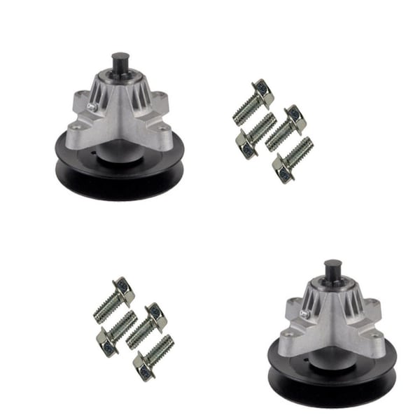 Aic Replacement Parts 2 Spindles with Bolts Fits Cub Cadet 918-0574 618-0574 6180565 918-0565 9180574C 618-0574BOLTS - main